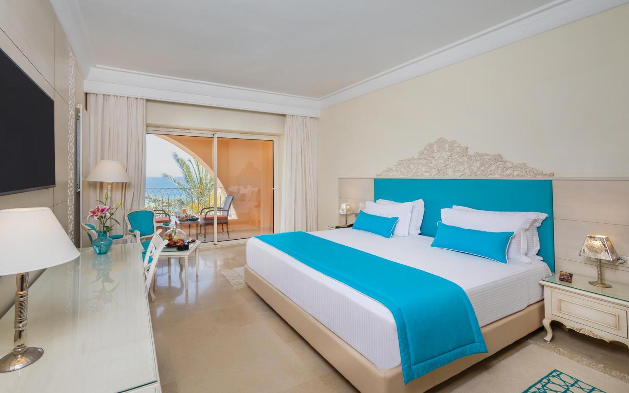 Royal Tulip Korbous Bay Thalasso & Springs (Adults Only) Qorbu Exterior foto Deluxe Room